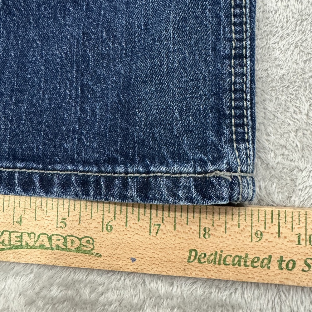 Cinch Ian Slim Fit Bootcut Jeans 33x34 Dark Wash Stretch Denim Cowboy Workwear - Picture 13 of 16